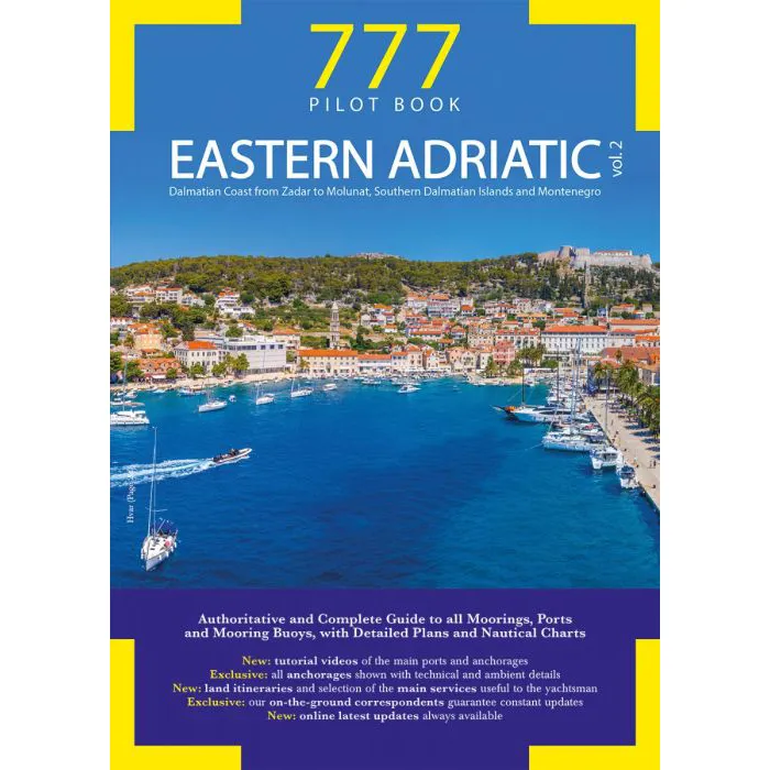 777 EASTERN ADRIATIC VOL 2 PILOT BOOK IMRAY