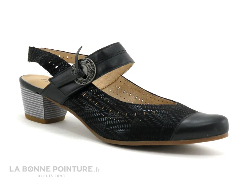 Achat chaussures Fugitive Femme Bout fermé, vente Fugitive CALUS noir - nuage noir - Escarpin bride arriere