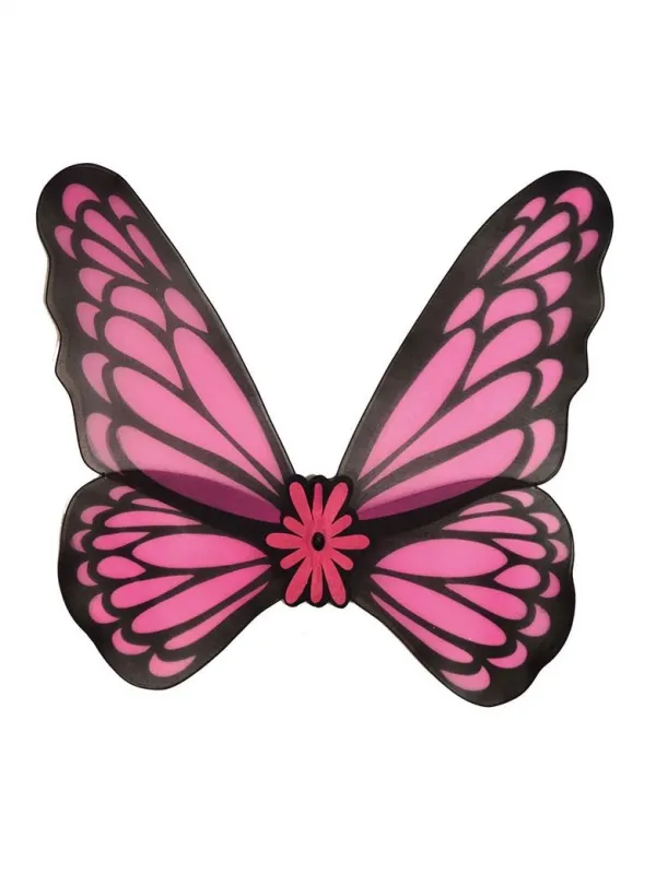 Ailes de papillon rose ou vert pour adulte