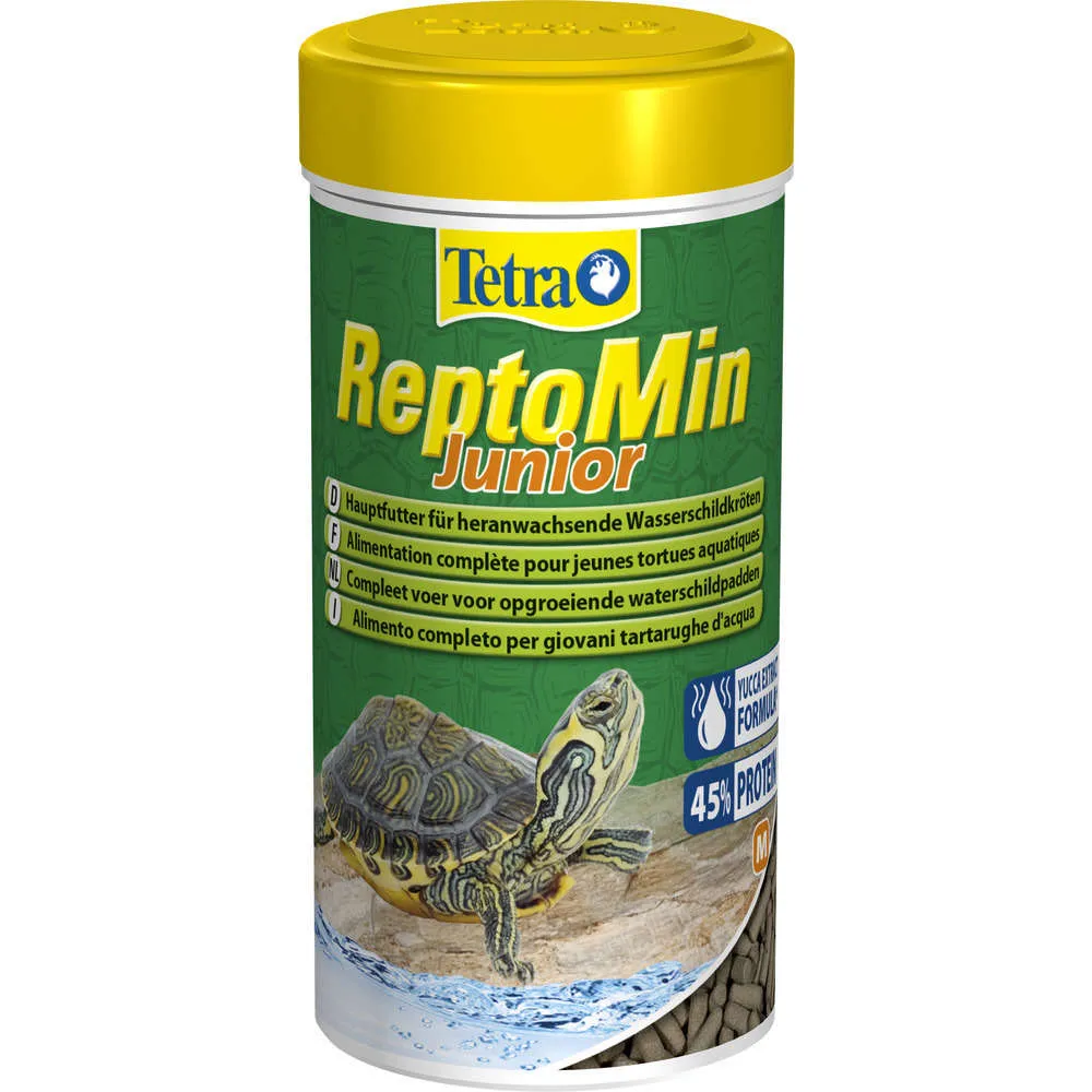 Alimentation Reptomin Junior pour jeune tortue d'eau : 250ml