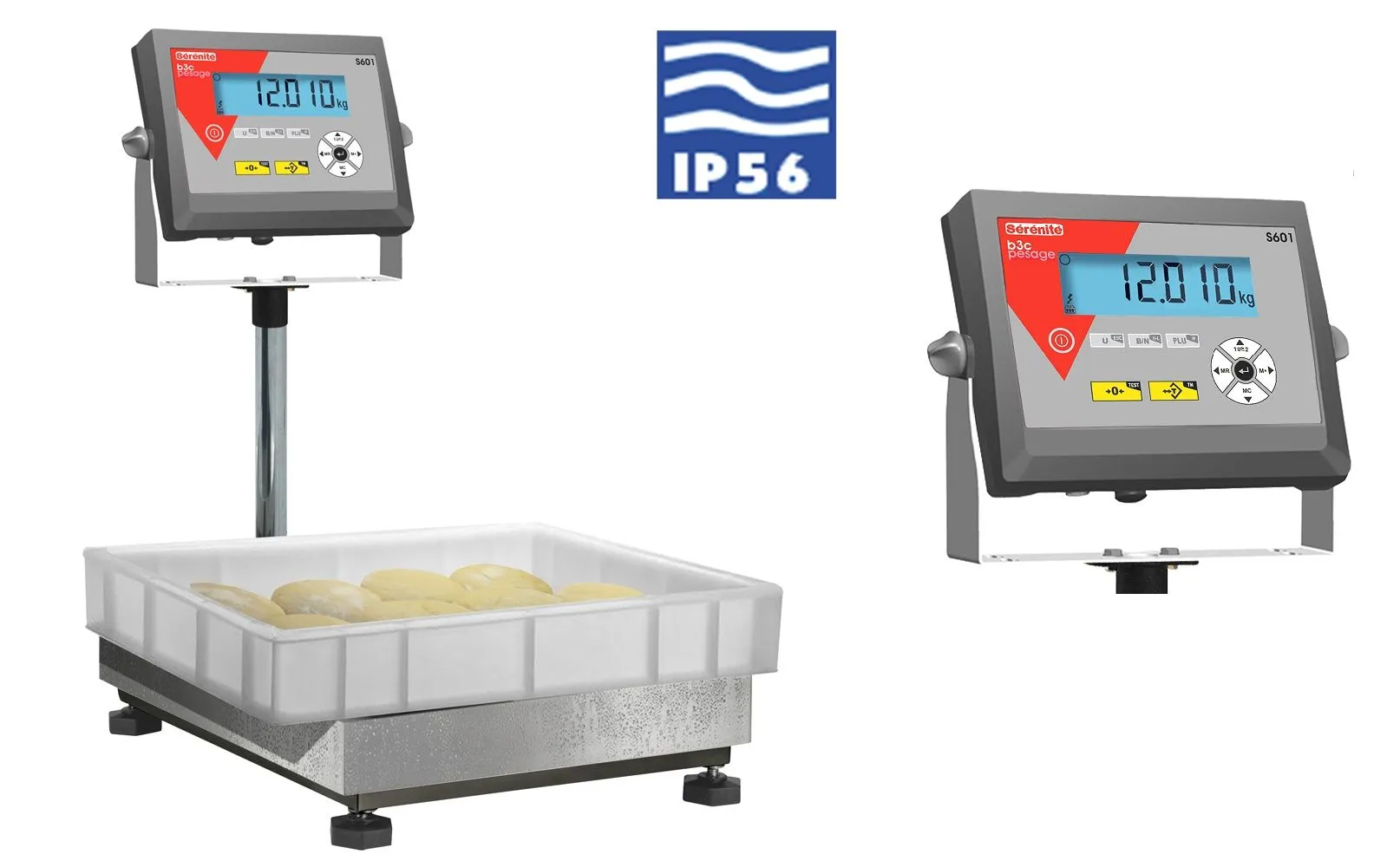 Balance de contrôle IP56 Ambiance sèche - Plusieurs tailles disponibles