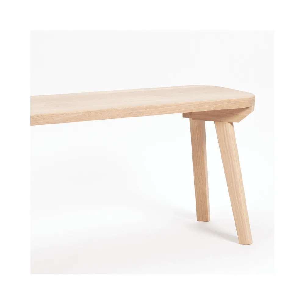 Banc Aronde Drugeot Manufacture chêne massif - 3 tailles