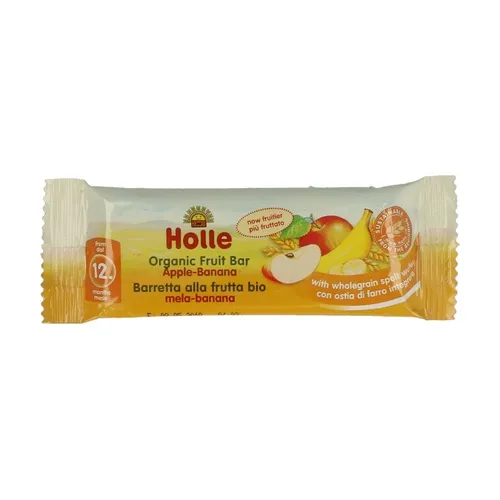 Barre pomme et banane bio