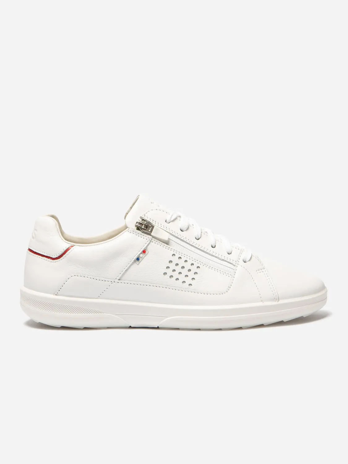 Baskets En Cuir Blanc tbs