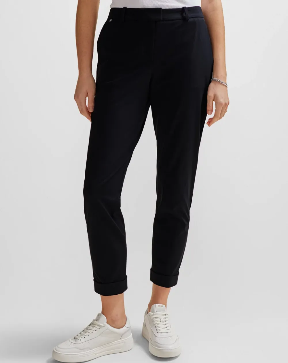 Boss Pantalon Femme Tailles 32 Coloris Beige
