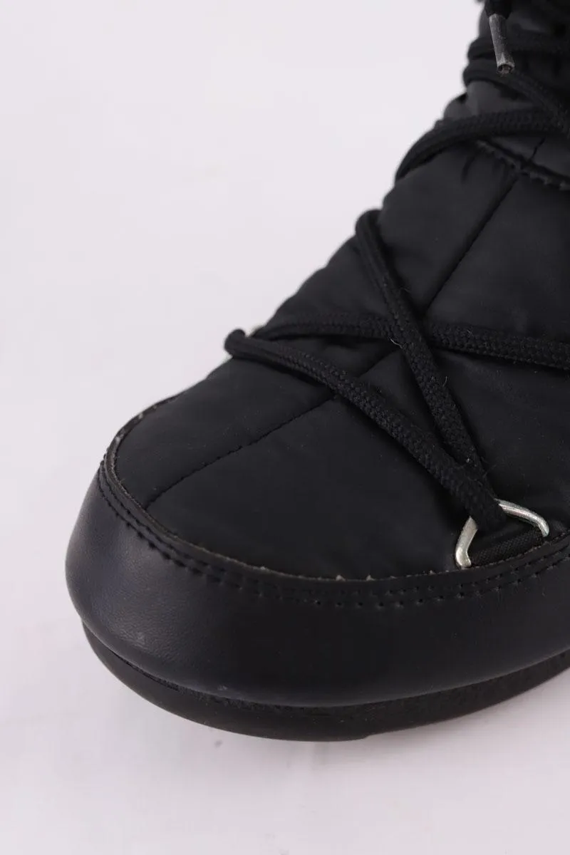 Bottes fourées en cuir