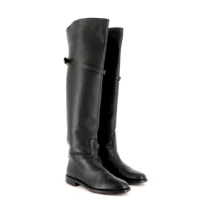 Bottes Valentino Cuir Noir