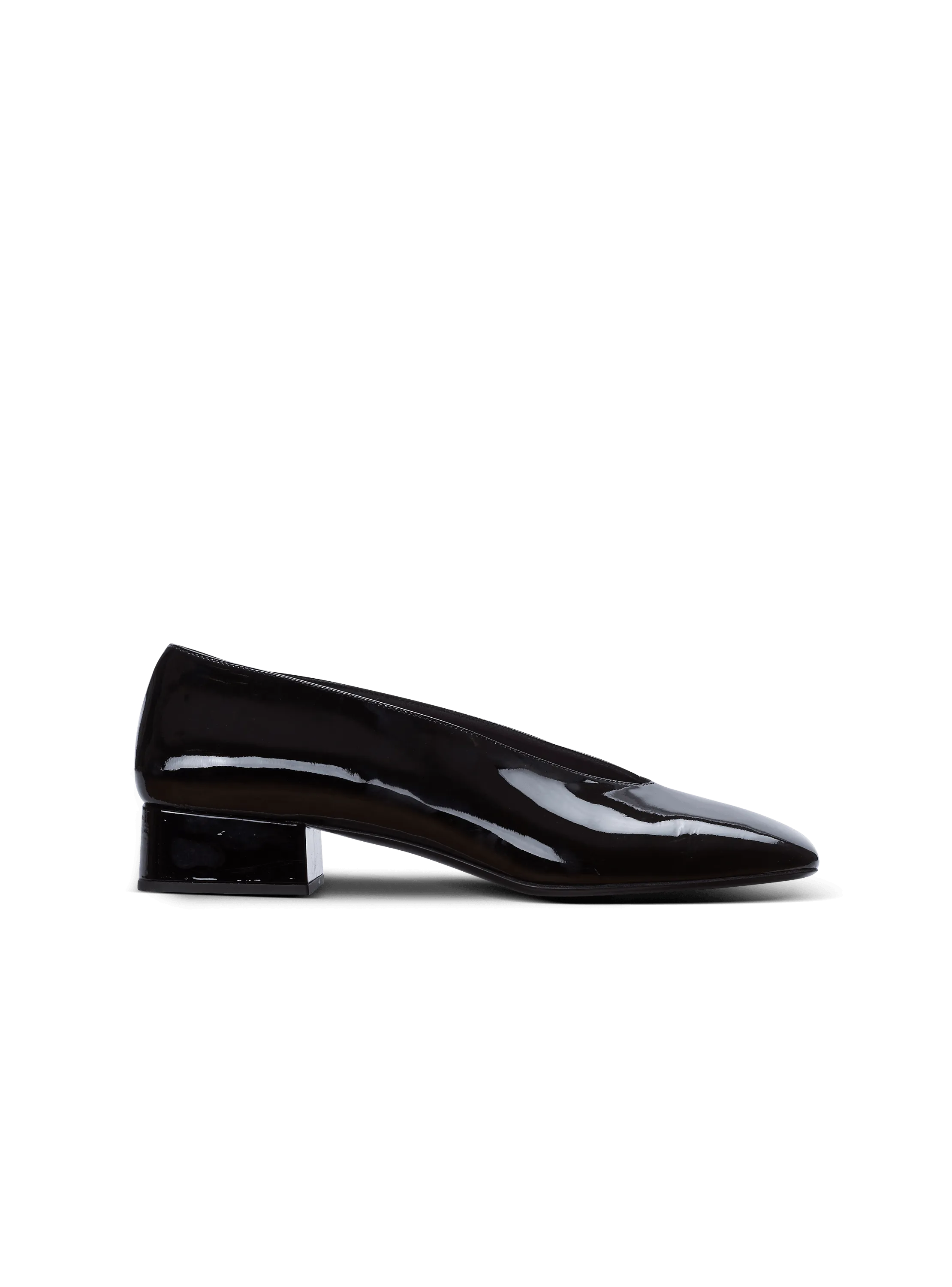 Bottines Edna en cuir vernis