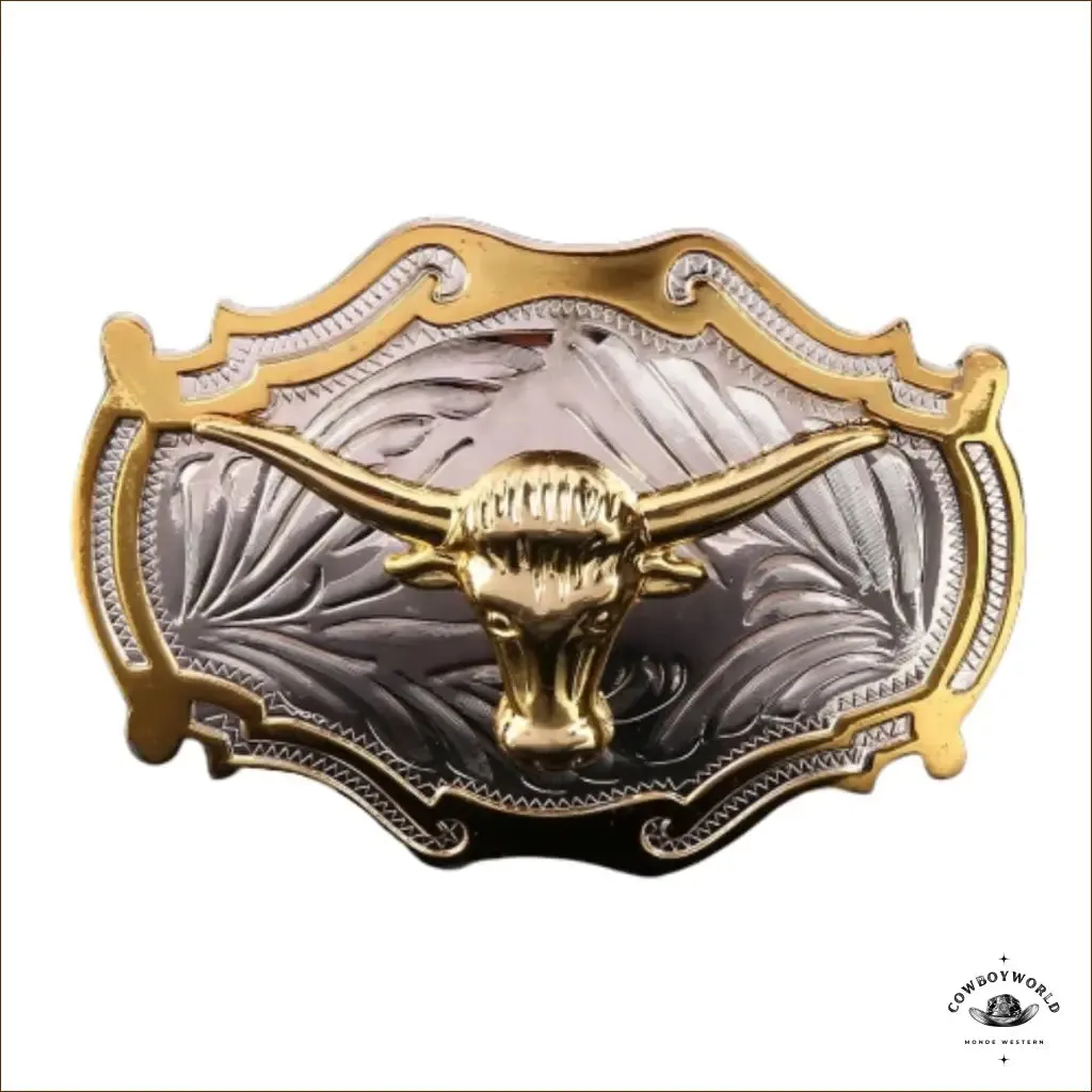 Boucle de Ceinture Cowboy Taureau