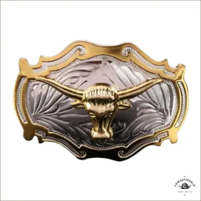 Boucle de Ceinture Cowboy Taureau