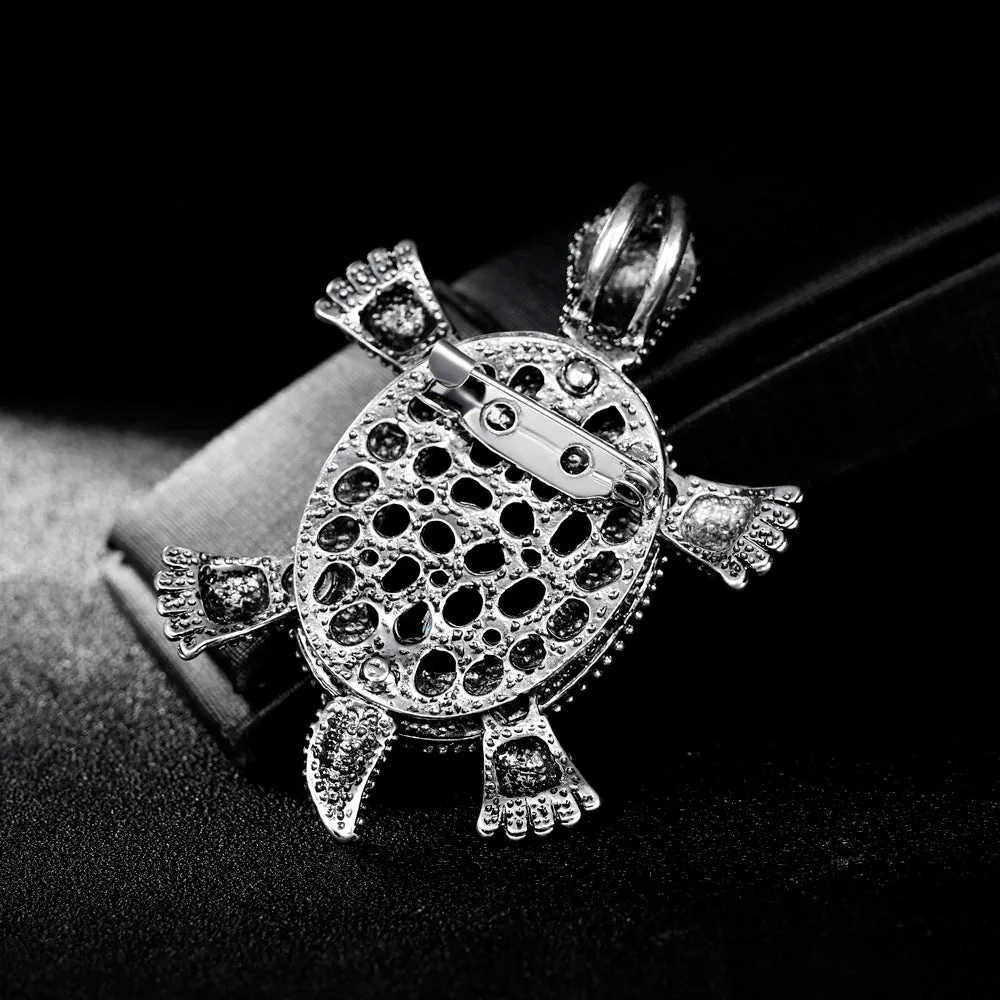 Broche Vintage En Ecaille De Tortue