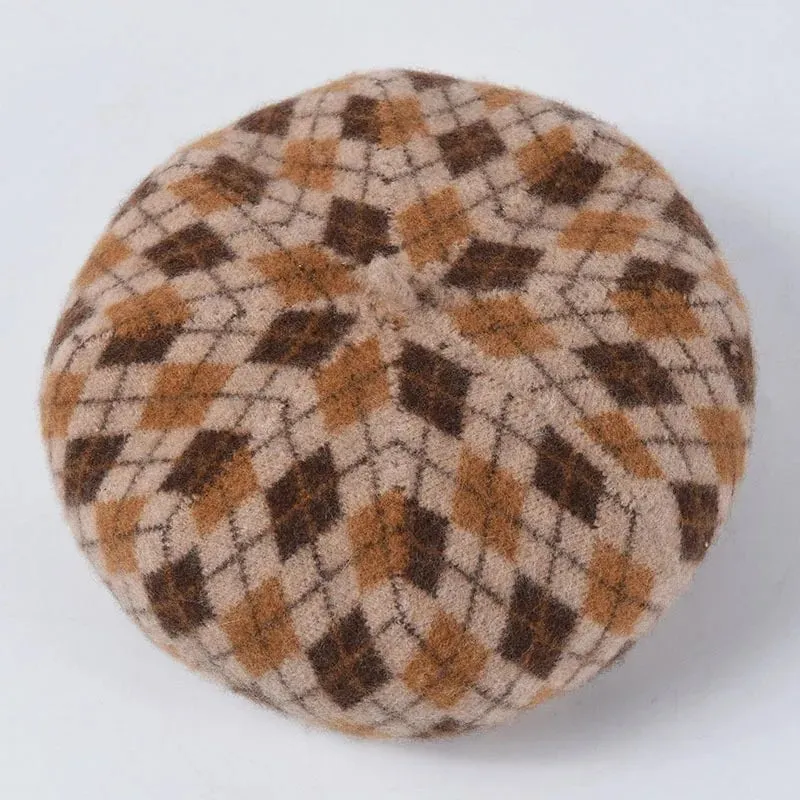 Béret femme épais et chaud