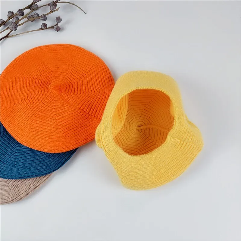 Béret gris tricoté laine pour enfant