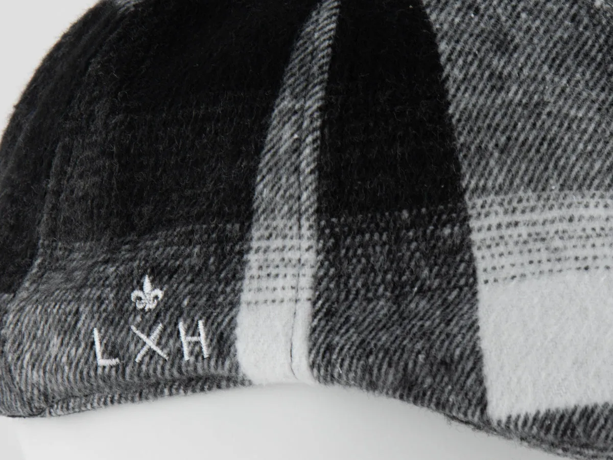 Béret Tartan Gris