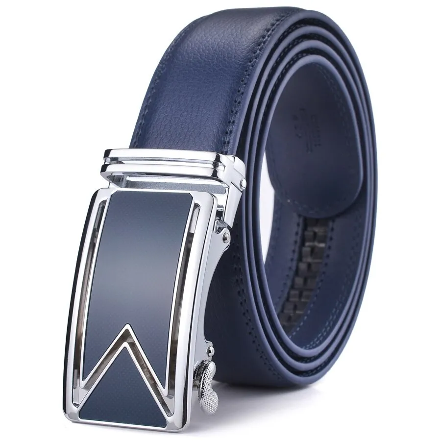 Ceinture en cuir véritable pour homme