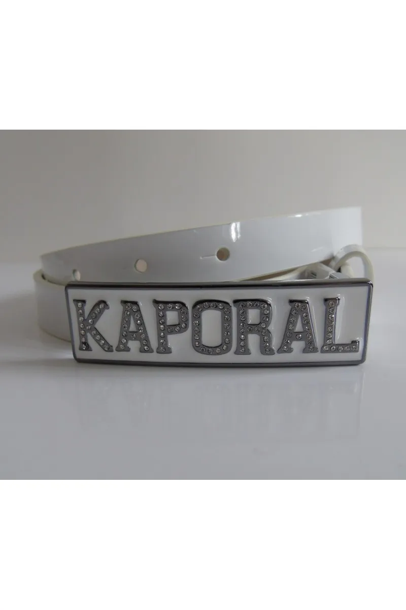 Ceinture Kaporal Femme BIKY Blanc