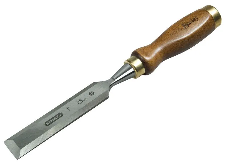 Ciseau A Bois Manche Bois 28Mm Stanley 2-16-393