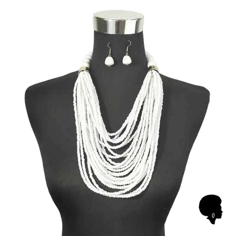 Collier Africain Perles