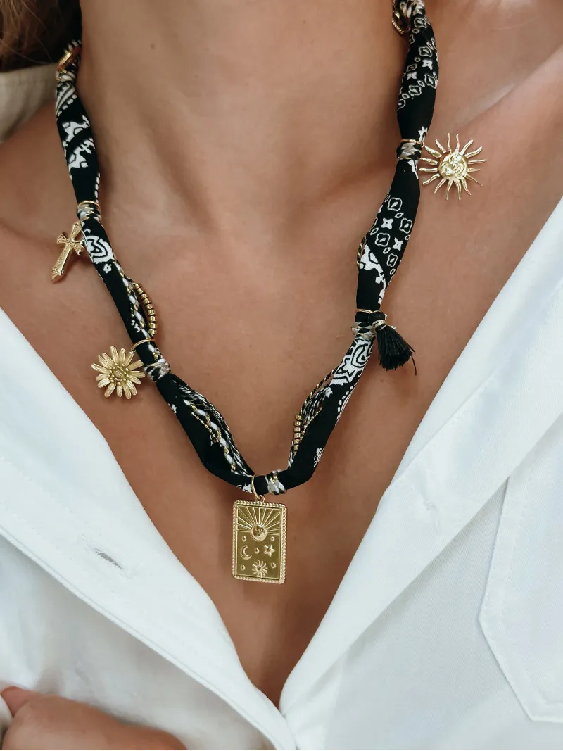 Collier Aléria - Noir