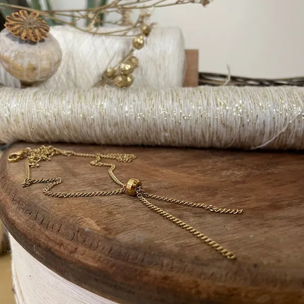 Collier doré Mylène