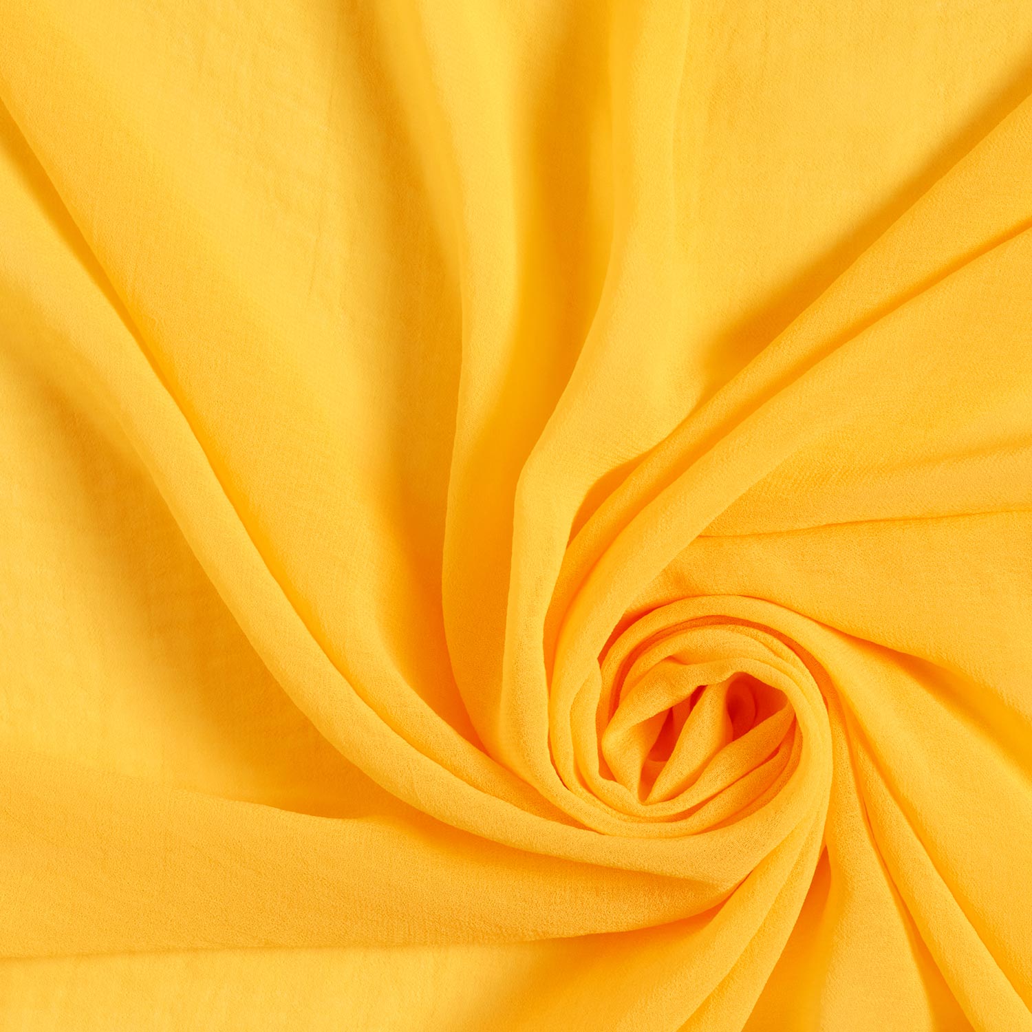 Crêpe Chiffon Uni – jaune citron