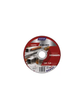Disque métaux 125x2.5 travaux intensifs - NORTON