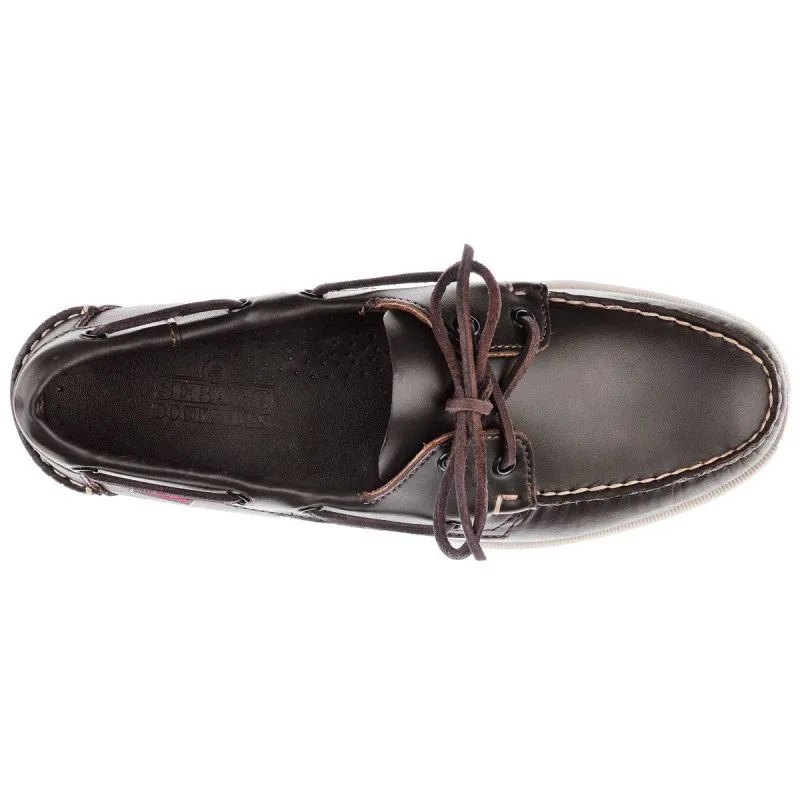 Docksides Cuir Marron Foncé