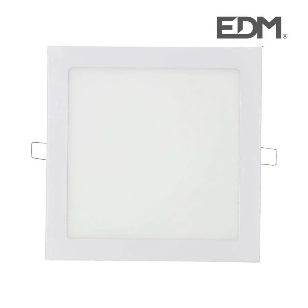 Downlight led 20w carré 22cm blanc blanc du jour 6400k