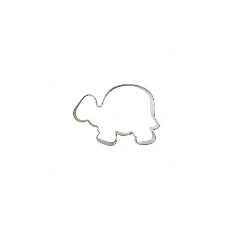 Découpe pâte inox Tortue 6 cm