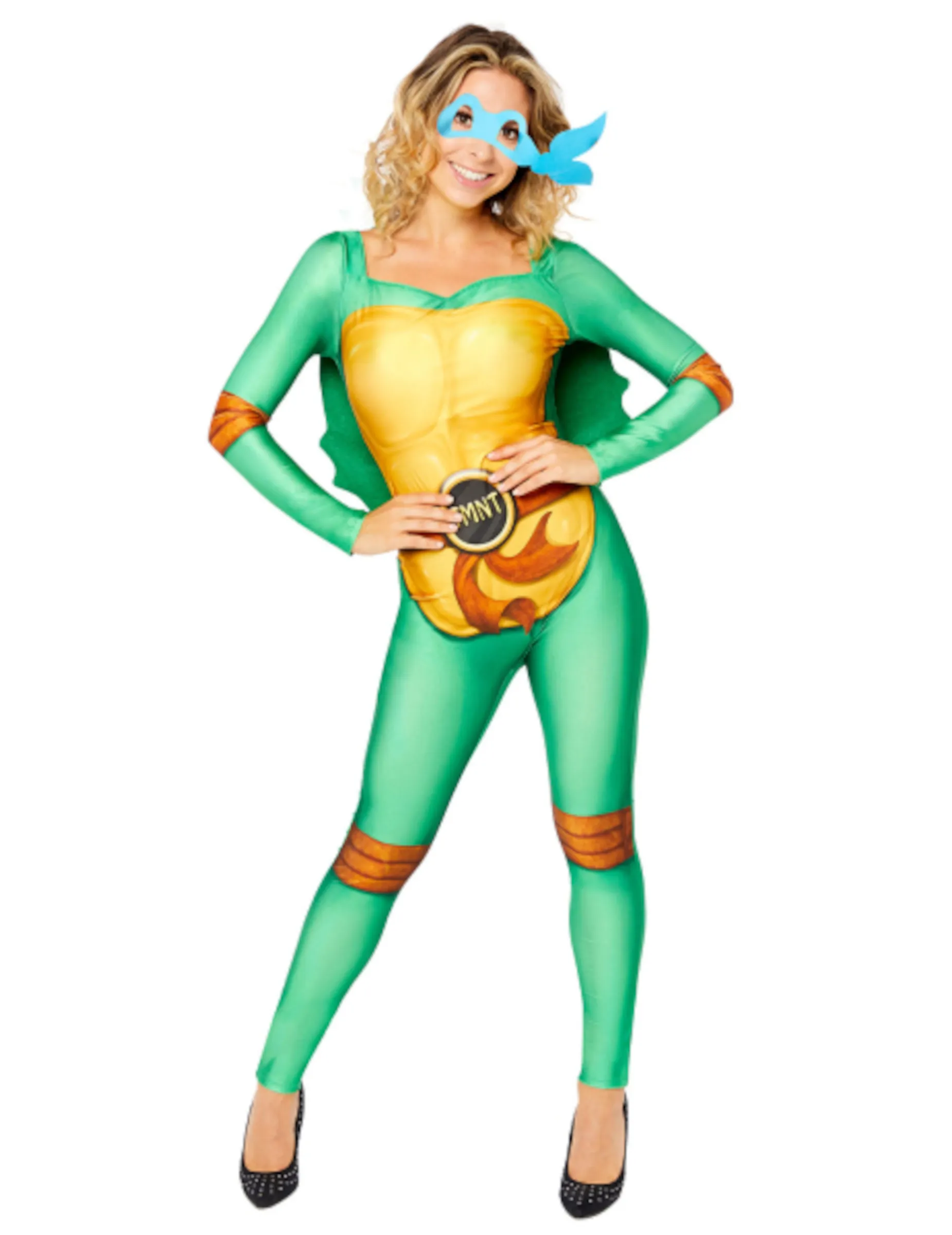 Déguisement Tortue Ninja™ avec 4 masques femme : Deguise-toi, achat de Déguisements adultes