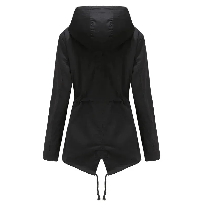 Fallora - Manteau imperméable pour l'automne