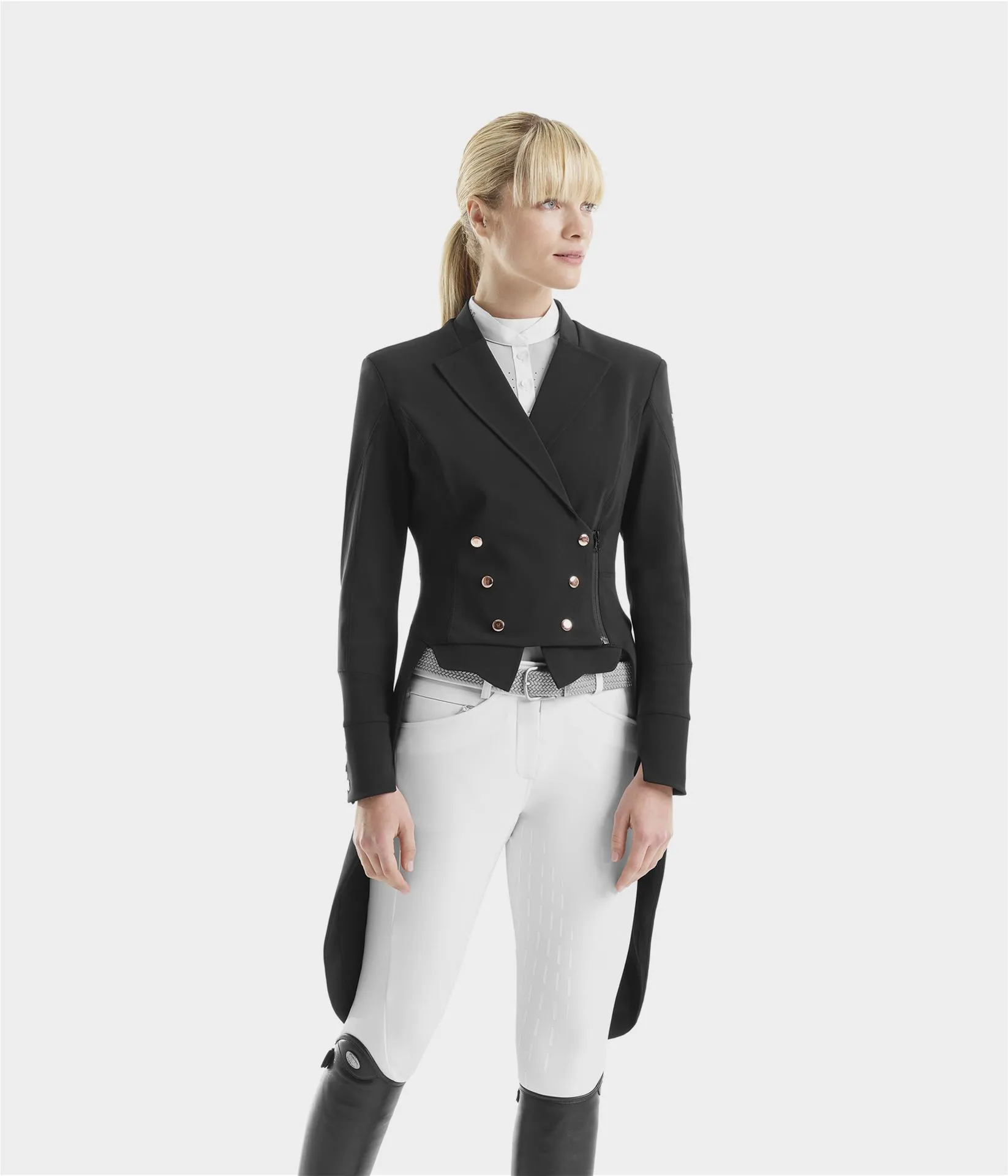 Frac Long Femme Horse Pilot – Noir