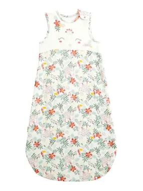Gigoteuse d'été en gaze de coton Pretty Jungle - Vert
