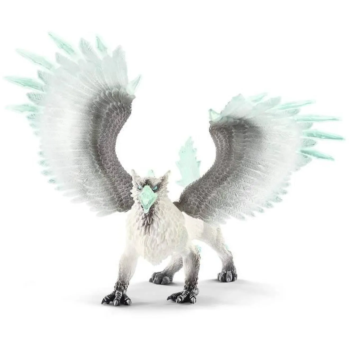 Griffon de Glace, Figurine d'Action, Jouet schleich Réaliste et Durable aux Ailes Mobiles - Cadeau Pour Garçons et Filles dè