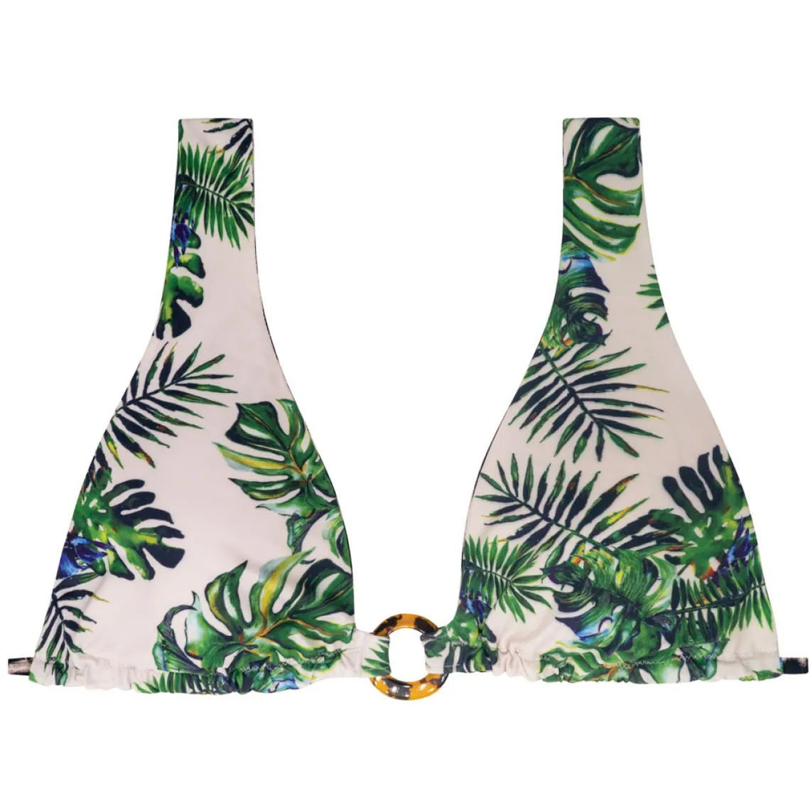 Haut de maillot de bain triangle sans armatures vert | 3 Suisses