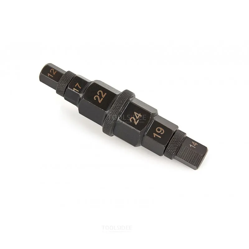 HBM Clé hexagonale pour motos comprenant 6 tailles