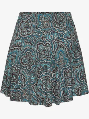 Jupe-culotte ceinture élastique confortable