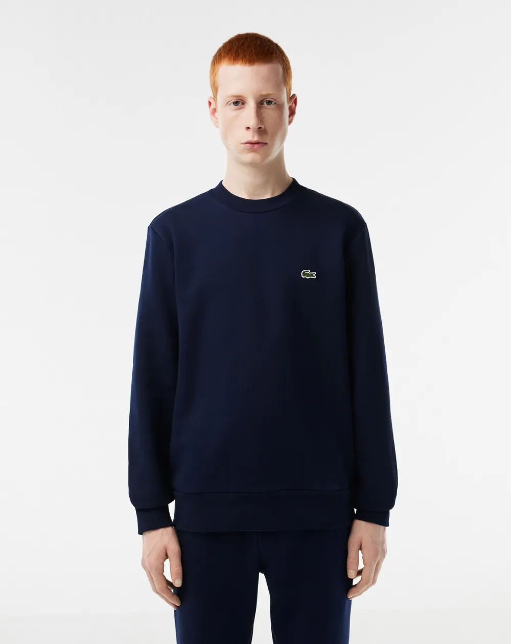 Lacoste Sweat Homme Tailles 2 Coloris Blanc