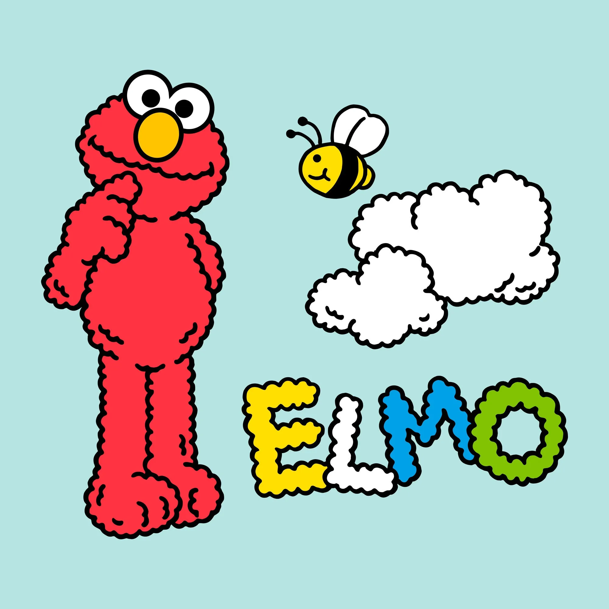 Le Pouf Doudou - Elmo Nuage