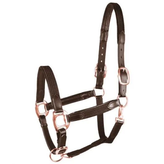 Licol cheval cuir et toile Mix - Waldhausen - STAR - Licols cuir - Equestra