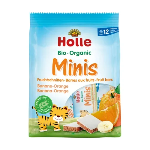 Mini barres bio banane et orange