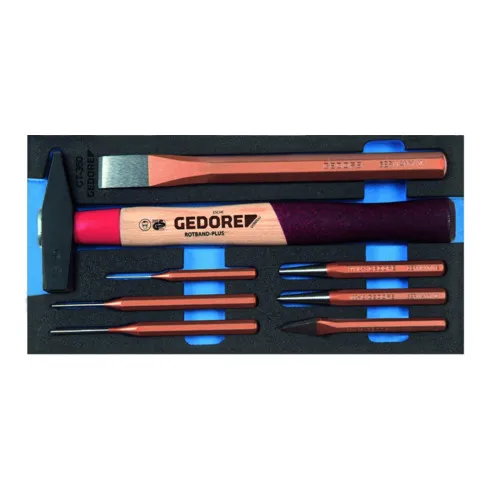 Module à outils 1500 CT1-350 157,5x310mm 8pces outils de frappe GEDORE
