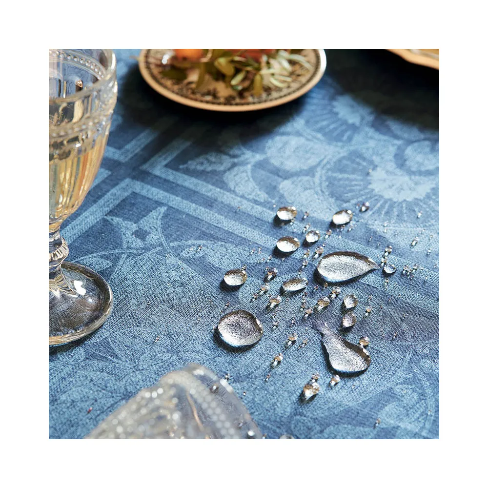 Nappe Harmonie Bleu Garnier Thiebaut - 3 tailles