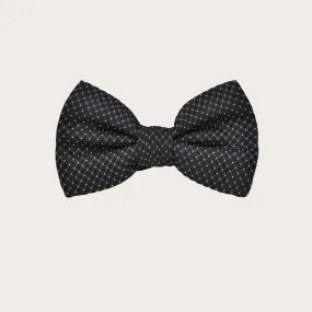 Nœud papillon pois noirs enfants BRUCLE | Le style de l'élégance