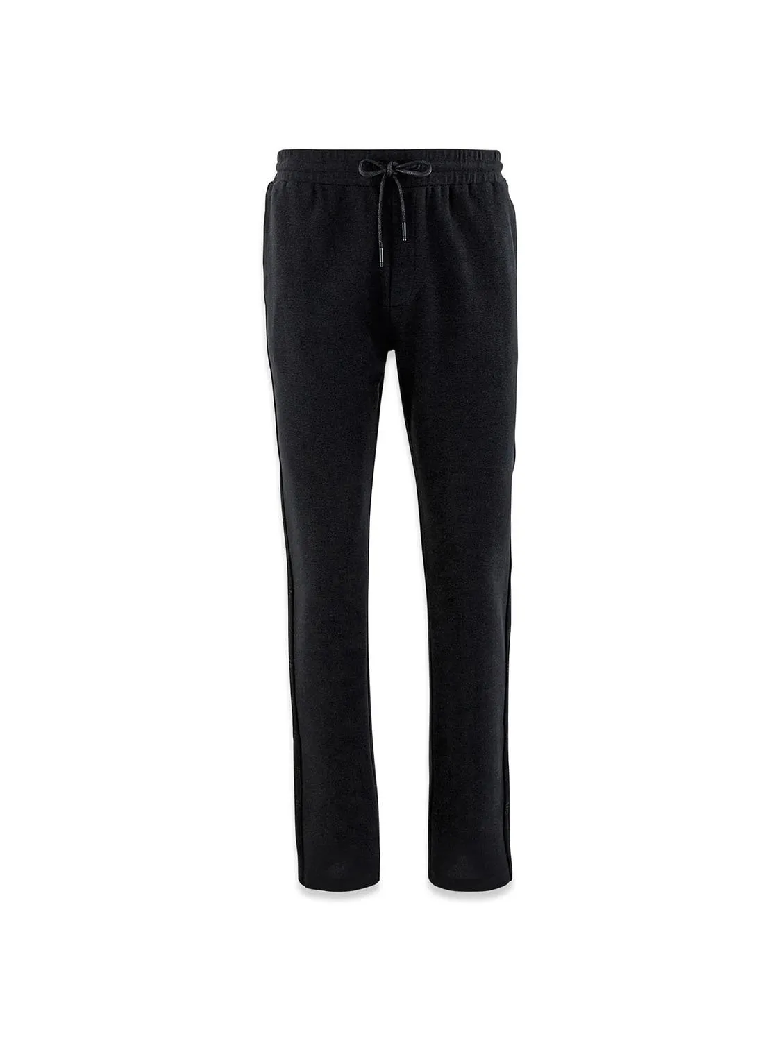 Pantalon Homme Ceinture Elastiquée Noir tbs