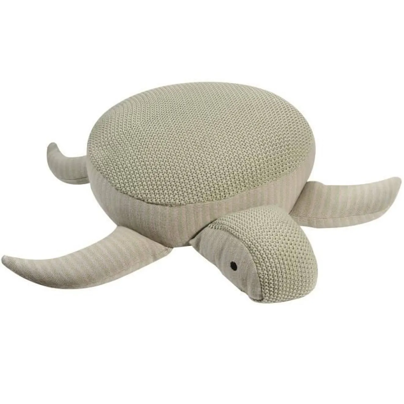 Peluche tortue - KINDSGUT - Grande tortue à câliner en coton - Ecologique et sans polluant vert - Kindsgut