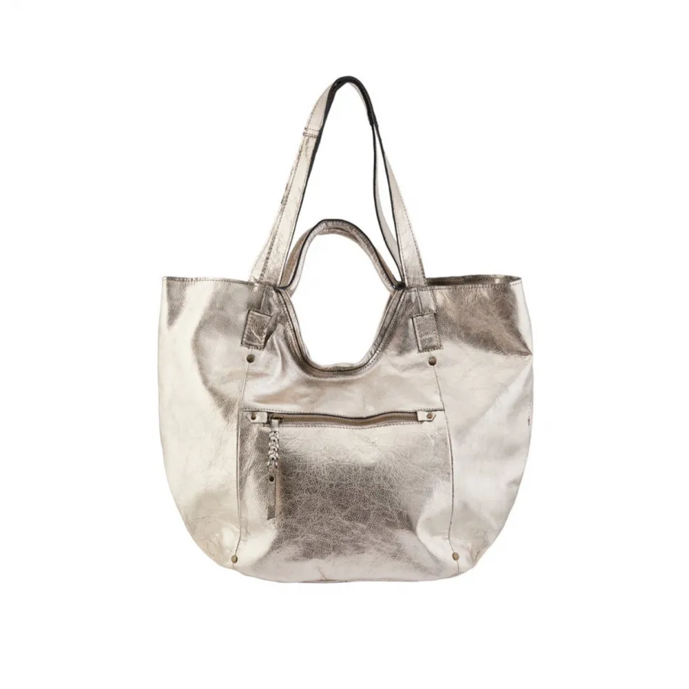 Pieces sac Nita 17129881 sac en cuir noir ou doré arrondi