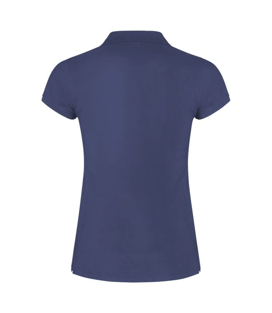 Polo star femme bleu denim Roly