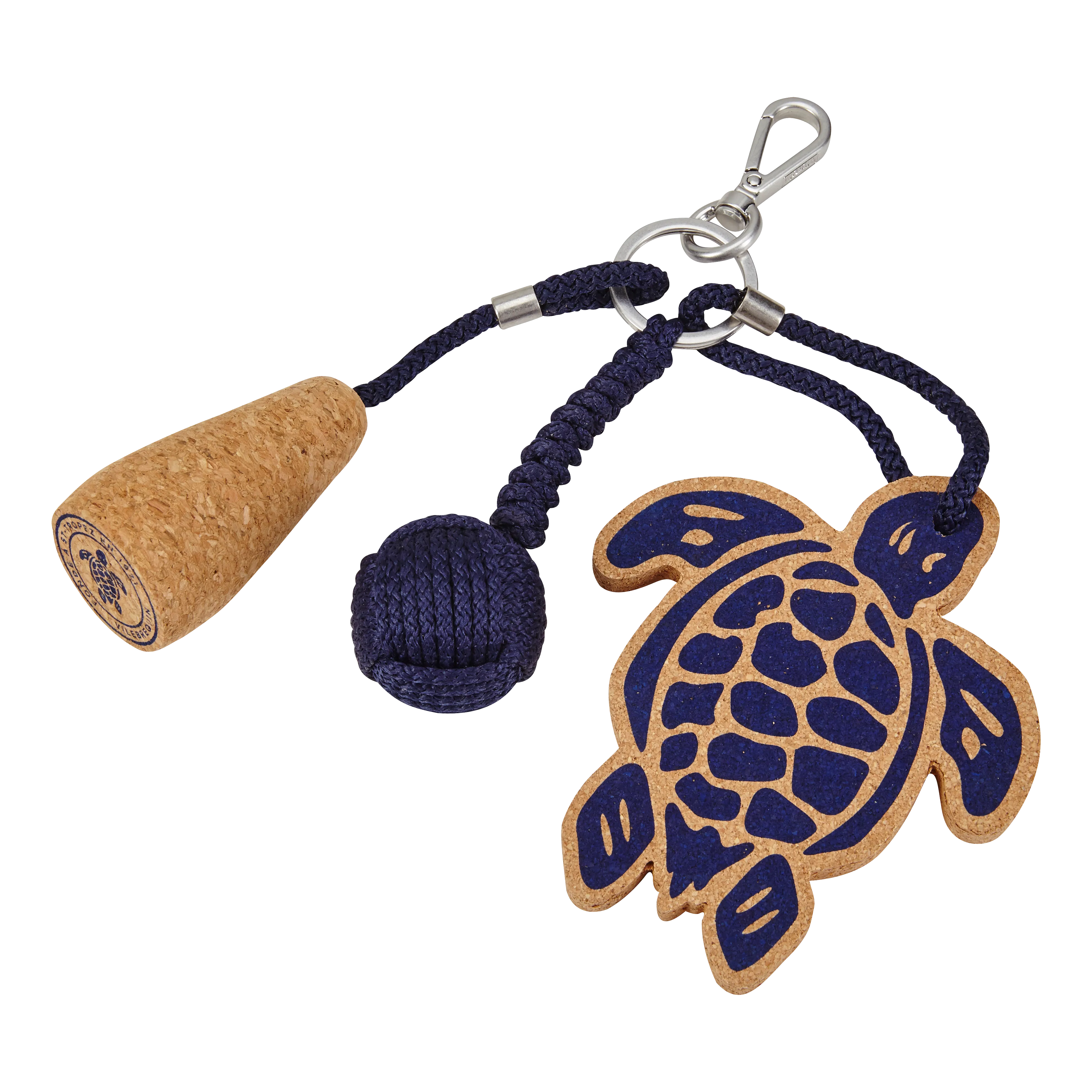 PORTE CLéS FLOTTANT TORTUE EN LIèGE - VILEBREQUIN pour HOMME | Printemps
