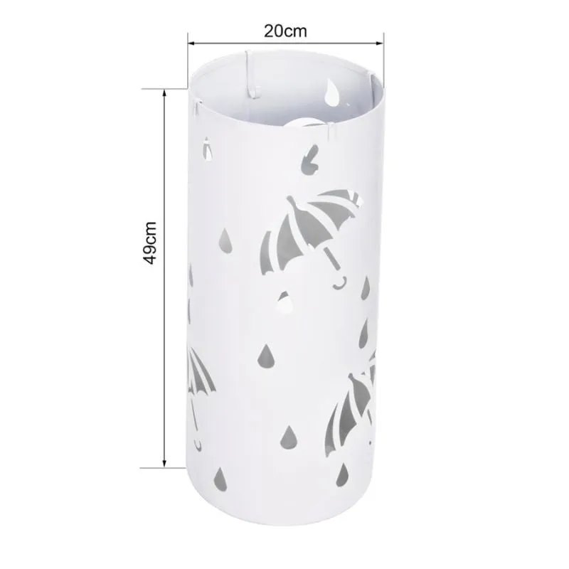 Porte-parapluie blanc